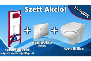 SCHELL MONTUS WC TAR.+RÖGZ+ZAJ.+WC+FEHÉR LAP+ÜLŐKE